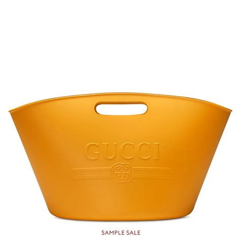 gucci handbag yellow|gucci yellow rubber tote.